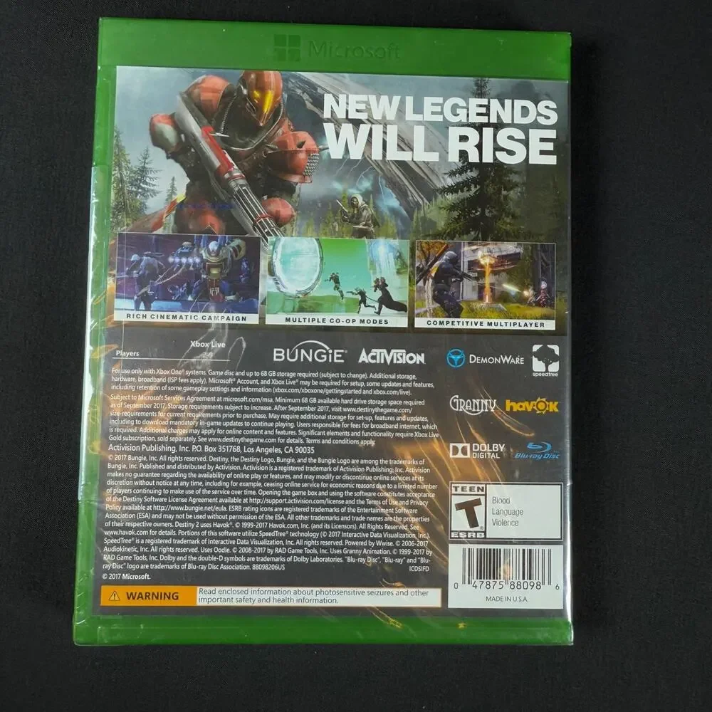 Destiny 2 - Microsoft Xbox One NEW SEALED CONSOLE GAME